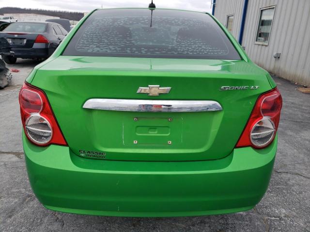 1G1JC5SH0G4103006 - 2016 CHEVROLET SONIC LT GREEN photo 6