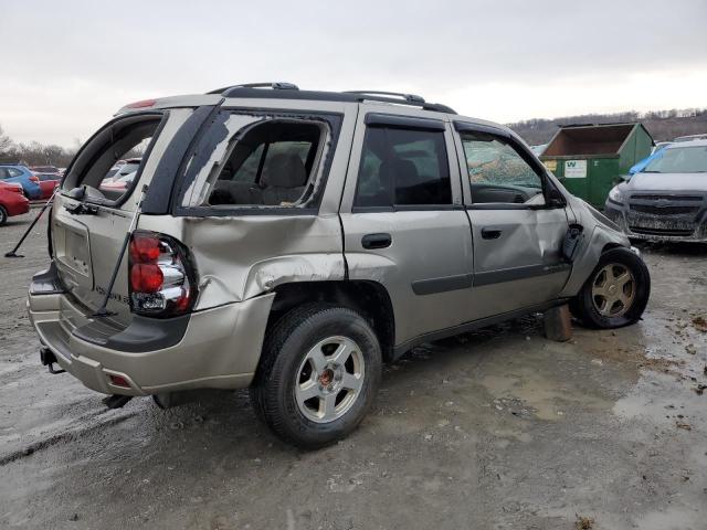 1GNDS13S832322545 - 2003 CHEVROLET TRAILBLAZE GRAY photo 3