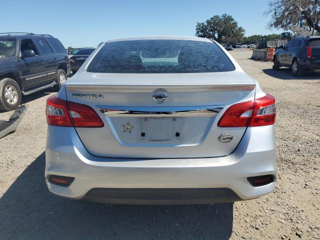 3N1AB7AP8HY208795 - 2017 NISSAN SENTRA S ვერცხლისფერი ფოტო 6