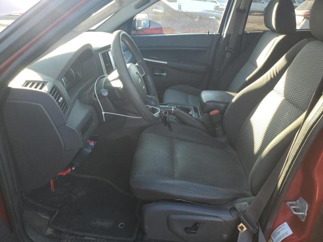 1J8GR48K79C548809 - 2009 JEEP GRAND CHER LAREDO Czerwony zdjęcie 7