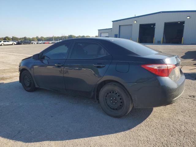 2T1BURHE6HC866708 - 2017 TOYOTA COROLLA L BLACK photo 2