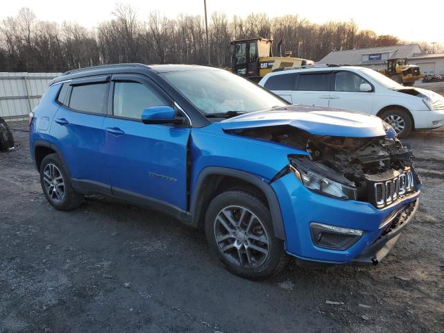 3C4NJDBB0JT155340 - 2018 JEEP COMPASS LATITUDE BLUE photo 4