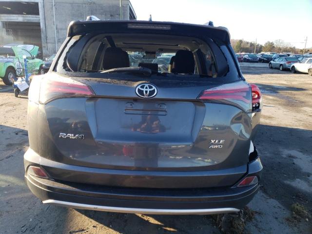 JTMRFREV3HJ137857 - 2017 TOYOTA RAV4 XLE GRAY photo 6