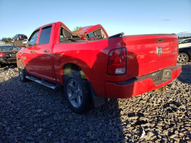 1C6RR7KT3JS222316 - 2018 RAM 1500 ST RED photo 2