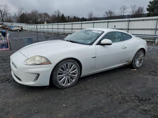 SAJWA4FB4BLB40887 - 2011 JAGUAR XK WHITE photo 1