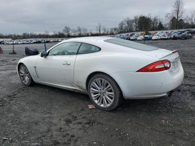 SAJWA4FB4BLB40887 - 2011 JAGUAR XK WHITE photo 2