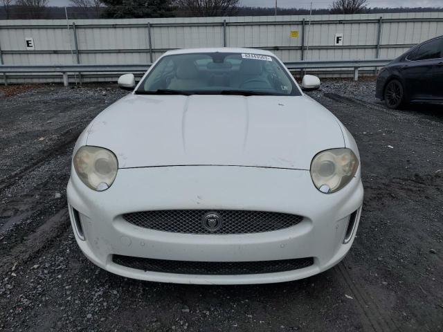 SAJWA4FB4BLB40887 - 2011 JAGUAR XK WHITE photo 5