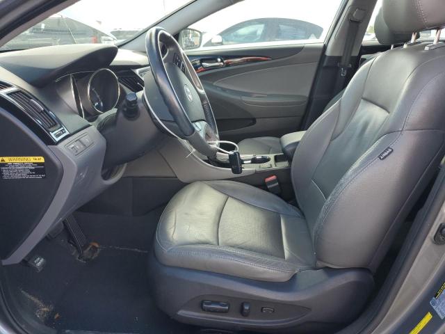 5NPEC4AC5DH672996 - 2013 HYUNDAI SONATA SE GRAY photo 7