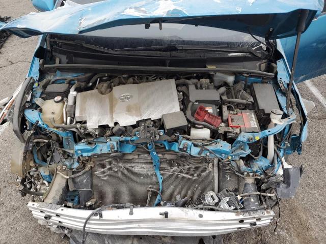 JTDKARFP7H3001719 - 2017 TOYOTA PRIUS PRIM 蓝色 照片 11