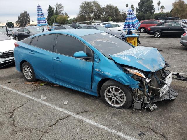 JTDKARFP7H3001719 - 2017 TOYOTA PRIUS PRIM BLUE photo 4