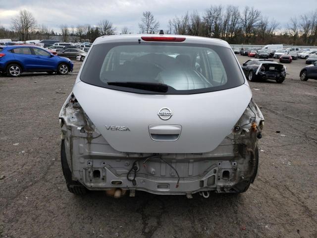 3N1BC13E27L386255 - 2007 NISSAN VERSA S SILVER photo 6