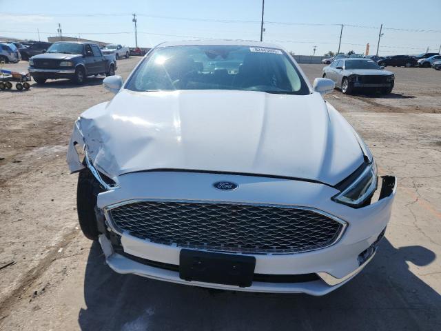 3FA6P0D97LR173622 - 2020 FORD FUSION TITANIUM Ақ фото 5