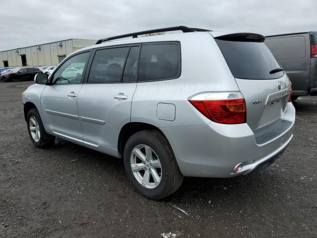 JTEES41A592149094 - 2009 TOYOTA HIGHLANDER SILVER photo 2
