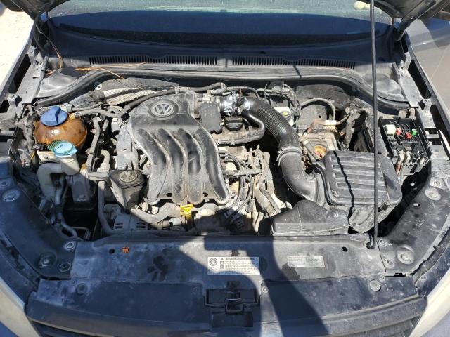 3VW2K7AJ5DM401577 - 2013 VOLKSWAGEN JETTA BASE رمادي صورة 11