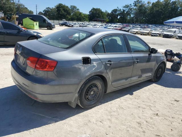 3VW2K7AJ5DM401577 - 2013 VOLKSWAGEN JETTA BASE رمادي صورة 3