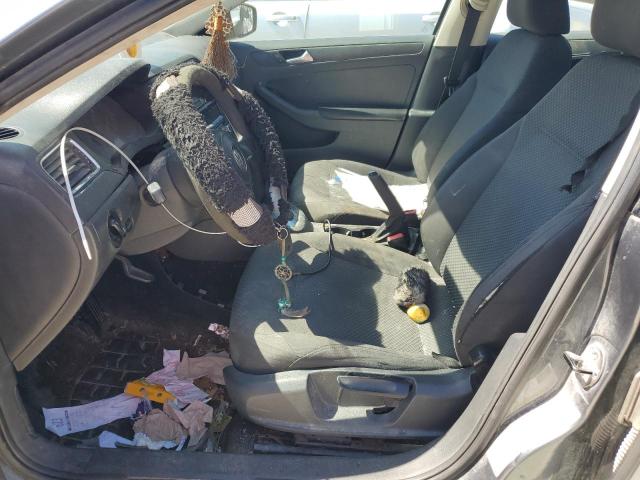 3VW2K7AJ5DM401577 - 2013 VOLKSWAGEN JETTA BASE رمادي صورة 7