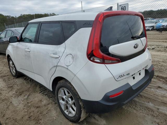 KNDJ23AUXL7003307 - 2020 KIA SOUL LX WHITE photo 2