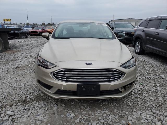 3FA6P0G77HR195010 - 2017 FORD FUSION S GOLD photo 5