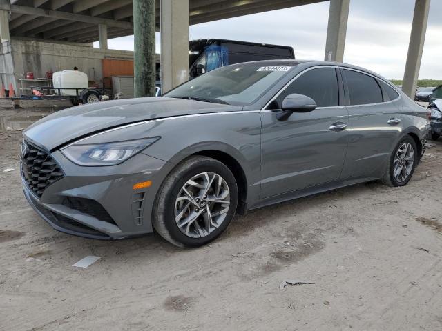 KMHL14JA0NA245578 - 2022 HYUNDAI SONATA SEL GRAY photo 1