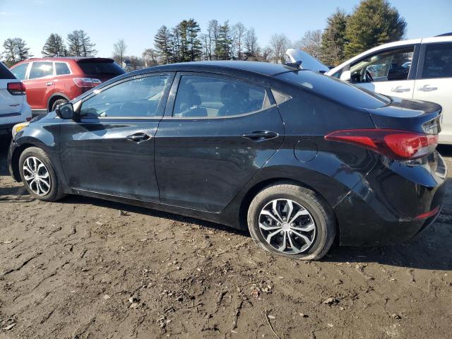 5NPDH4AEXGH720656 - 2016 HYUNDAI ELANTRA SE BLACK photo 2