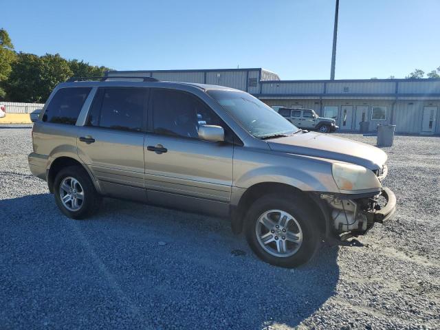5FNYF18625B011090 - 2005 HONDA PILOT EXL ოქროსფერი ფოტო 4