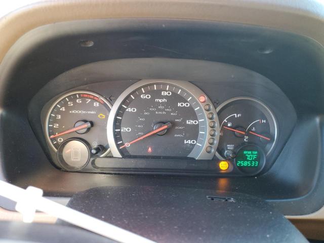 5FNYF18625B011090 - 2005 HONDA PILOT EXL ოქროსფერი ფოტო 9