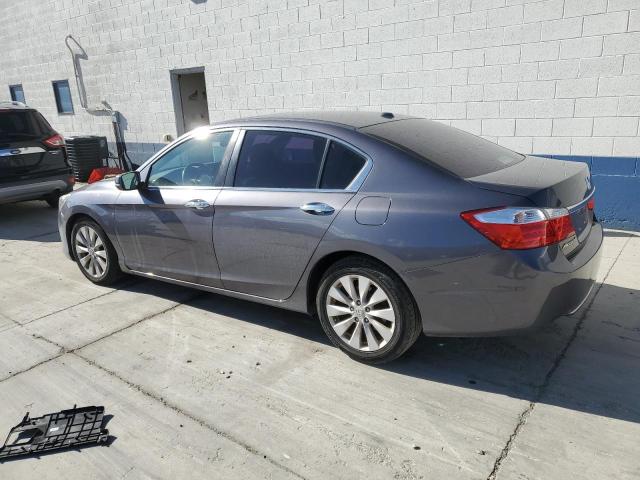 1HGCR2F80FA105086 - 2015 HONDA ACCORD EXL GRAY photo 2