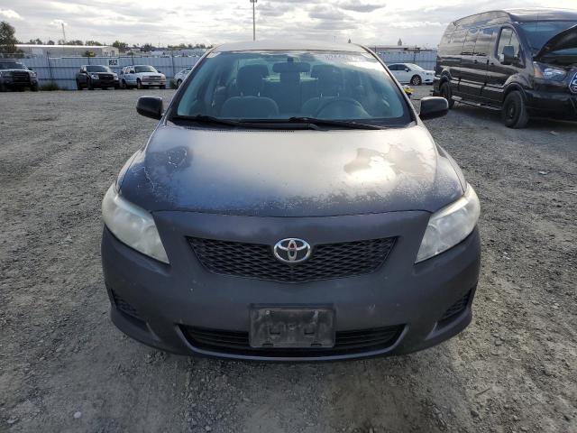 JTDBU4EE0AJ084437 - 2010 TOYOTA COROLLA BASE Графитовый фото 5