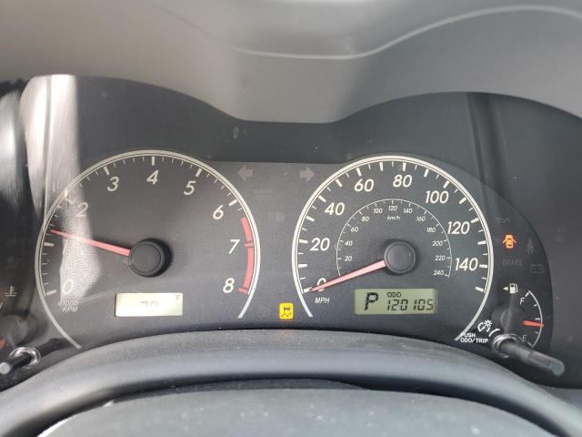 JTDBU4EE0AJ084437 - 2010 TOYOTA COROLLA BASE Графитовый фото 9