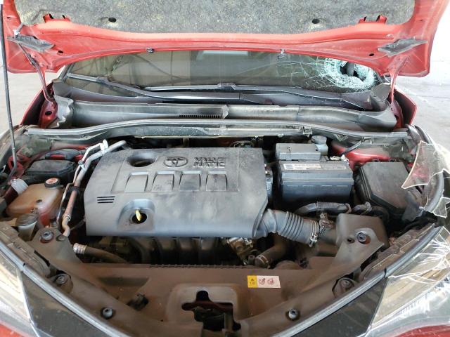 JTNKHMBX8L1069497 - 2020 TOYOTA C-HR XLE RED photo 11