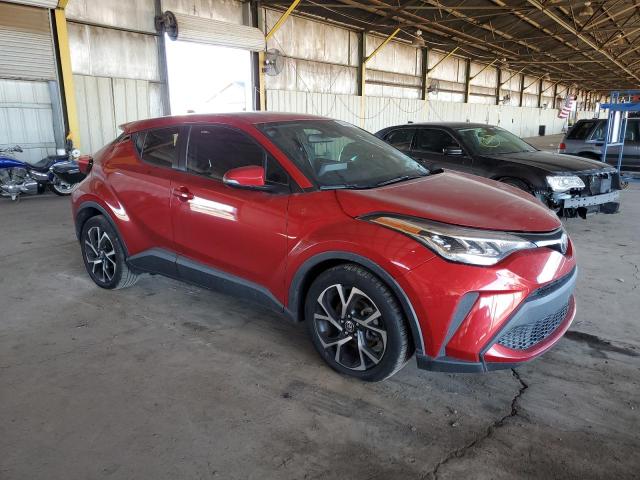 JTNKHMBX8L1069497 - 2020 TOYOTA C-HR XLE RED photo 4
