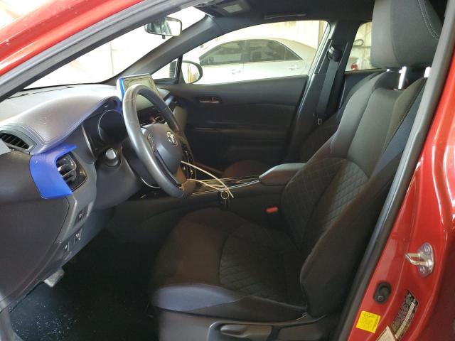 JTNKHMBX8L1069497 - 2020 TOYOTA C-HR XLE RED photo 7