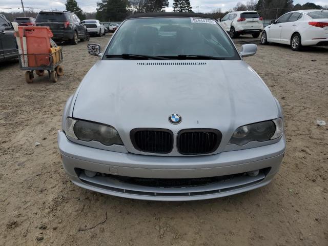 WBABS33492JY59892 - 2002 BMW 325 CI SILVER photo 5