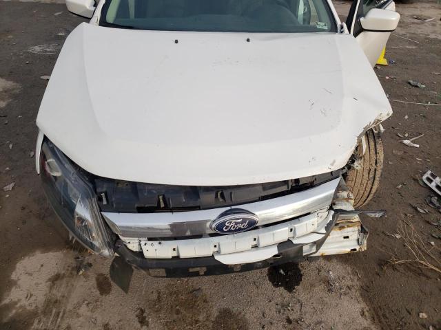 3FAHP0HA7AR280695 - 2010 FORD FUSION SE WHITE photo 11