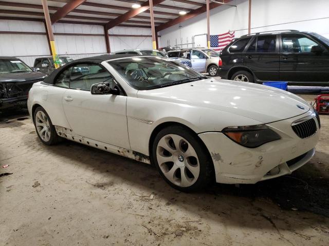 WBAEK13557CN83975 - 2007 BMW 650 I WHITE photo 4