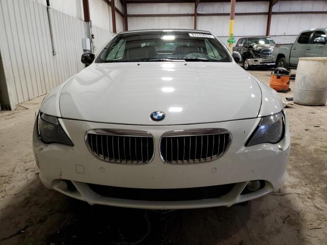 WBAEK13557CN83975 - 2007 BMW 650 I WHITE photo 5