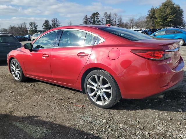 JM1GJ1W60E1137468 - 2014 MAZDA 6 GRAND TOURING RED photo 2