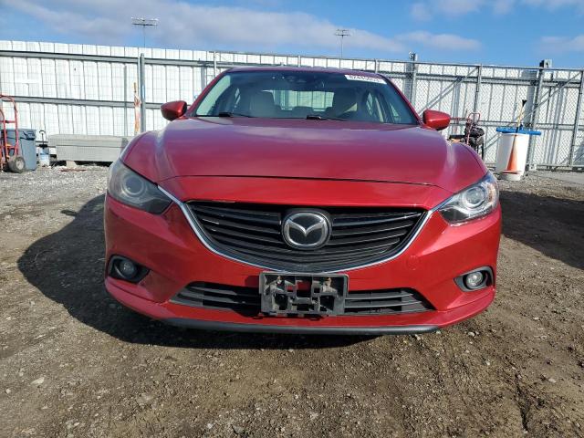 JM1GJ1W60E1137468 - 2014 MAZDA 6 GRAND TOURING RED photo 5