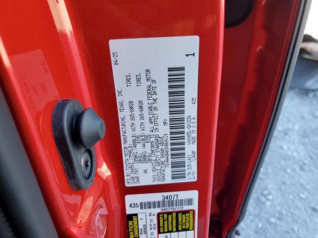 7SVAAABA6SX064119 - 2025 TOYOTA SEQUOIA SR5 RED photo 13