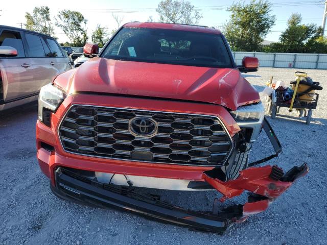 7SVAAABA6SX064119 - 2025 TOYOTA SEQUOIA SR5 RED photo 5