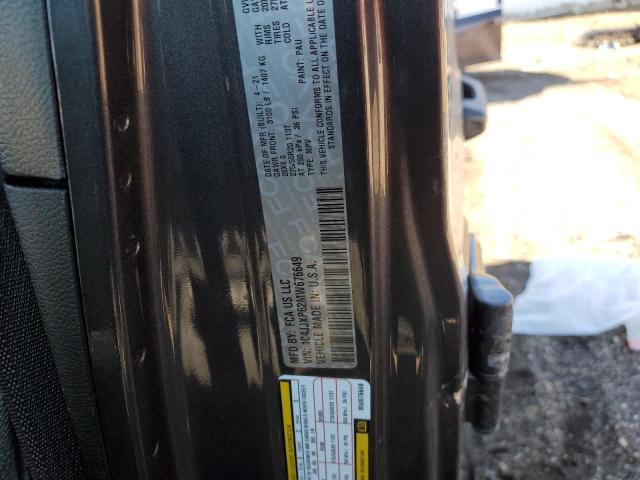 1C4JJXP62MW676649 - 2021 JEEP WRANGLER U SAHARA 4XE CHARCOAL photo 14