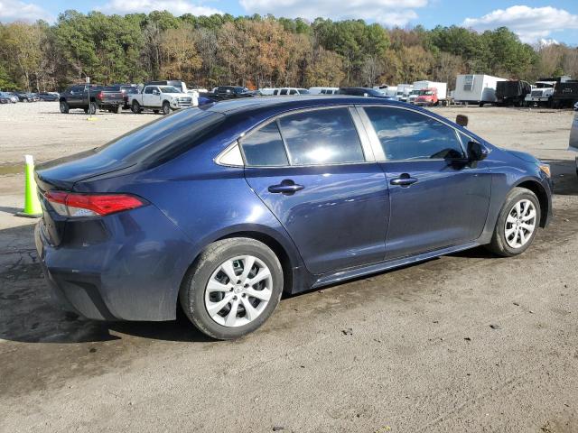 5YFEPMAE4NP320177 - 2022 TOYOTA COROLLA LE BLUE photo 3