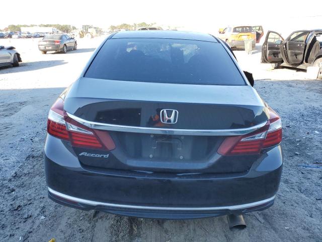 1HGCR2F31GA071570 - 2016 HONDA ACCORD LX BLACK photo 6