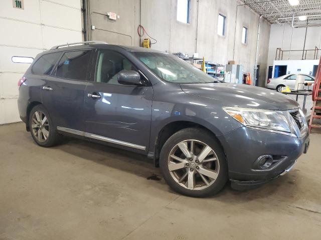 5N1AR2MM1DC607124 - 2013 NISSAN PATHFINDER S GRAY photo 4