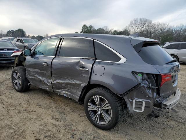 5FRYD3H32HB009835 - 2017 ACURA MDX BLACK photo 2