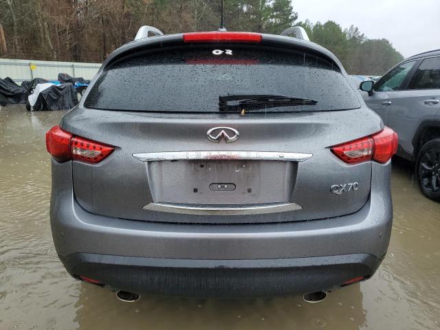 JN8CS1MUXGM670835 - 2016 INFINITI QX70 GRAY photo 6