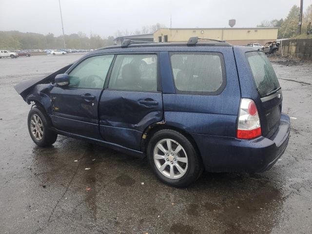 JF1SG65606H745030 - 2006 SUBARU FORESTER 2.5X PREMIUM BLUE photo 2
