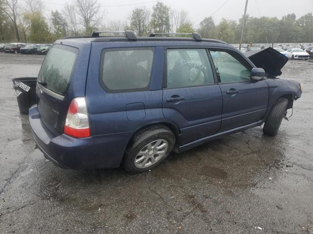 JF1SG65606H745030 - 2006 SUBARU FORESTER 2.5X PREMIUM BLUE photo 3