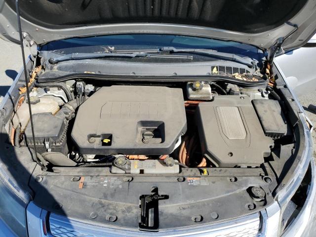 1G1RC6E41BU101596 - 2011 CHEVROLET VOLT ვერცხლისფერი ფოტო 11