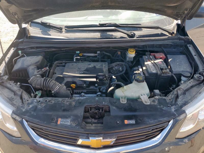 1G1JD5SB0J4120789 - 2018 CHEVROLET SONIC LT GRAY photo 11